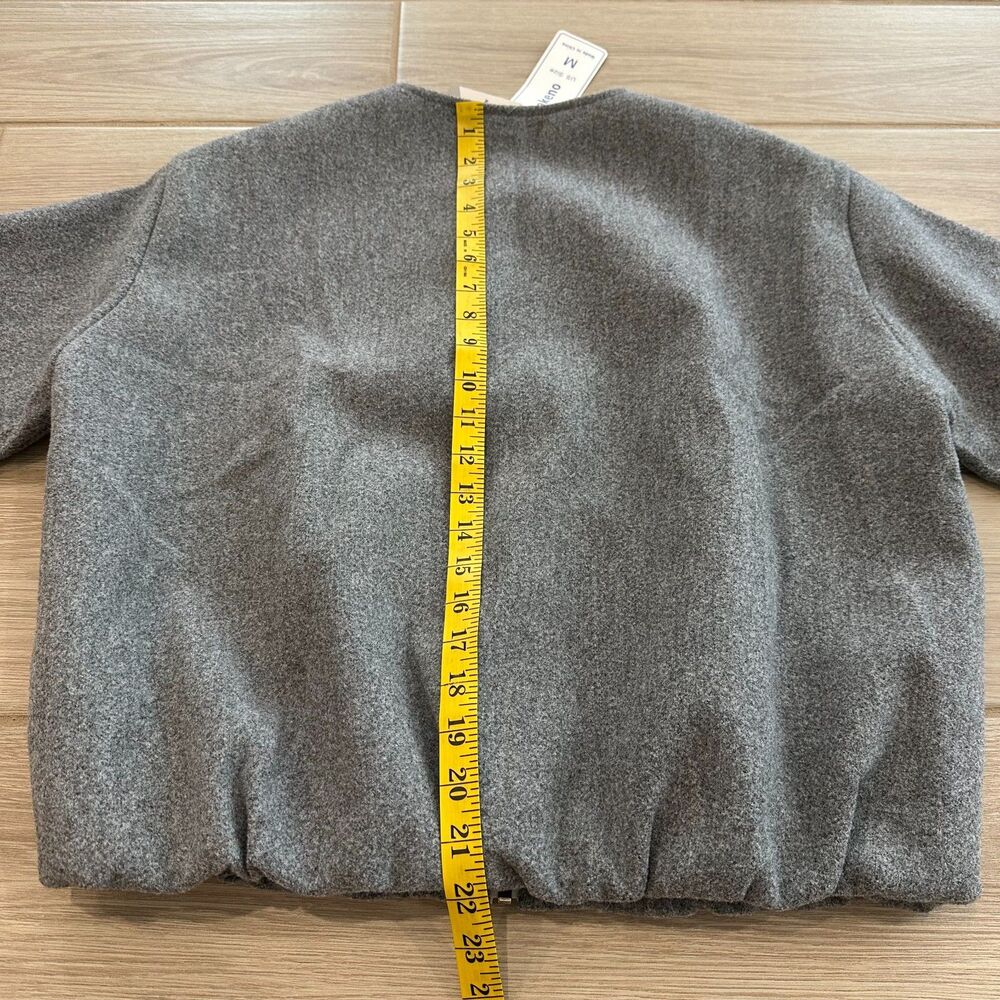 Talakeno Gathered Waist Bomber Jacket Size M - Picture 5 of 6
